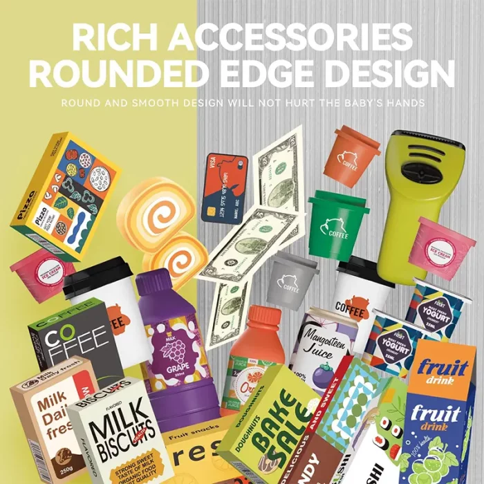 اسباب بازی سوپر مارکت 52 تکه بزرگ کد 66869