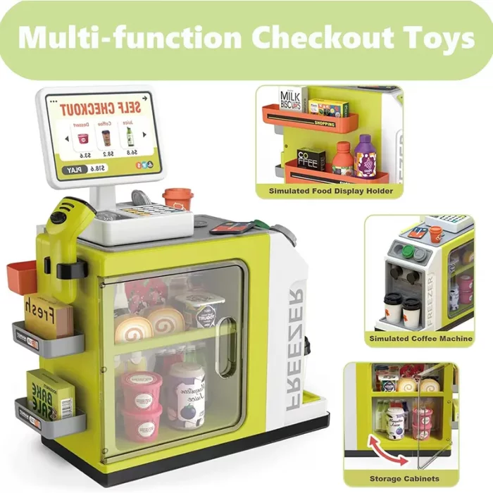 اسباب بازی سوپر مارکت 52 تکه بزرگ کد 66869