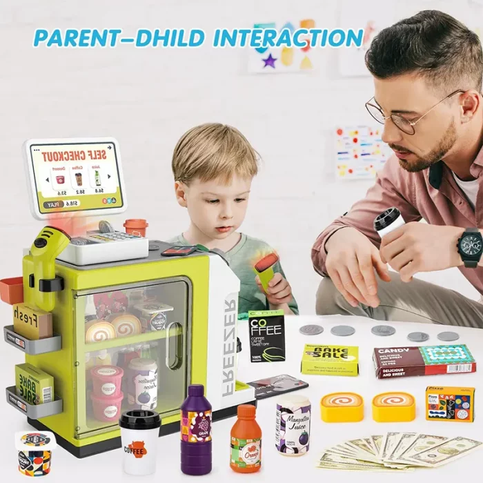 اسباب بازی سوپر مارکت 52 تکه بزرگ کد 66869