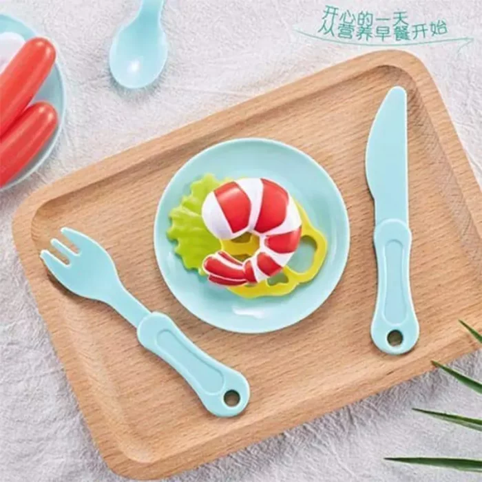 آشپزخانه کودک 36 تکه موزیکال رنگ صورتی کد 889170