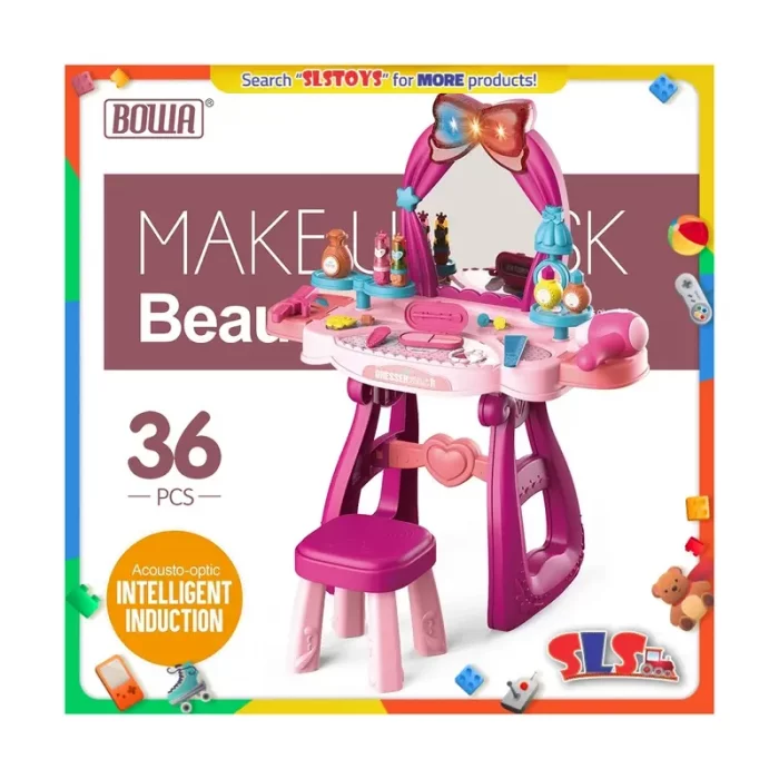 اسباب بازی میز آرایش با لوازم 36 تکه کد ZY1191031