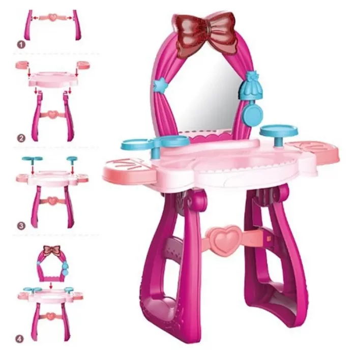 اسباب بازی میز آرایش با لوازم 36 تکه کد ZY1191031