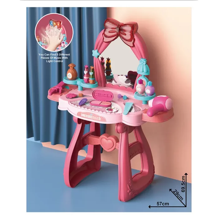 اسباب بازی میز آرایش با لوازم 36 تکه کد ZY1191031