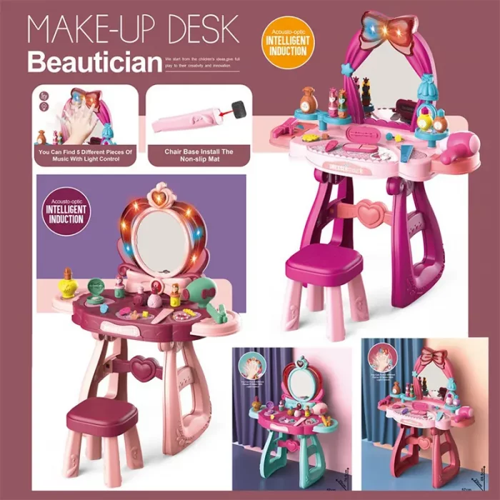 اسباب بازی میز آرایش با لوازم 36 تکه کد ZY1191031