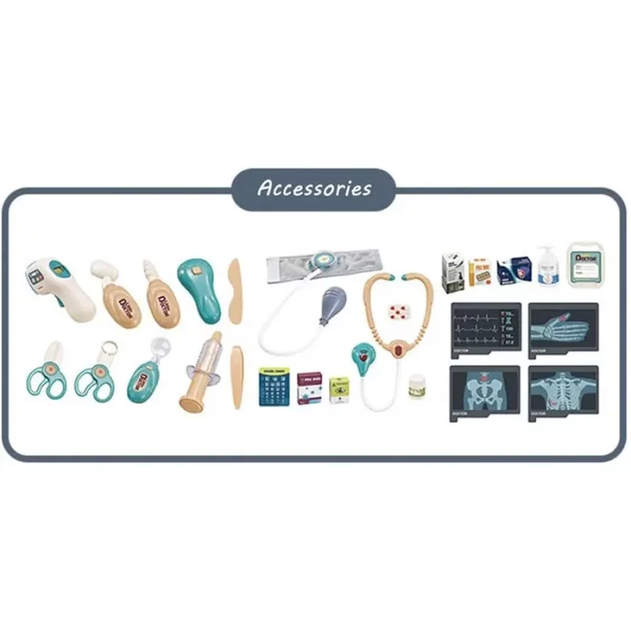 ست میز پزشکی اسباب بازی 26 تکه کد ZY1405397