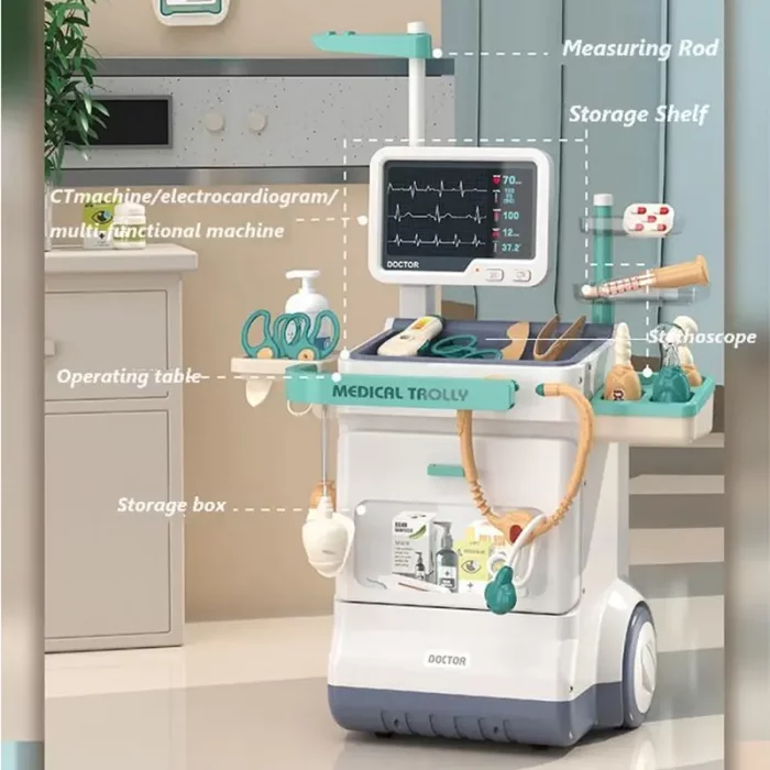 ست میز پزشکی اسباب بازی 26 تکه کد ZY1405397