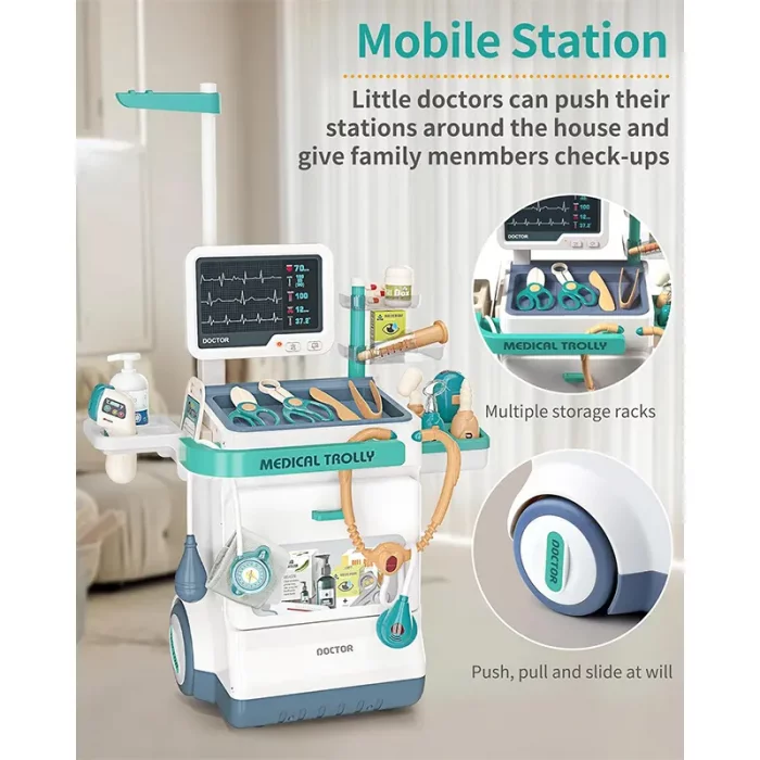 ست میز پزشکی اسباب بازی 26 تکه کد ZY1405397