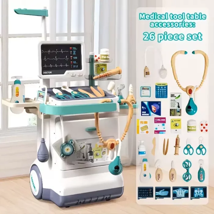ست میز پزشکی اسباب بازی 26 تکه کد ZY1405397