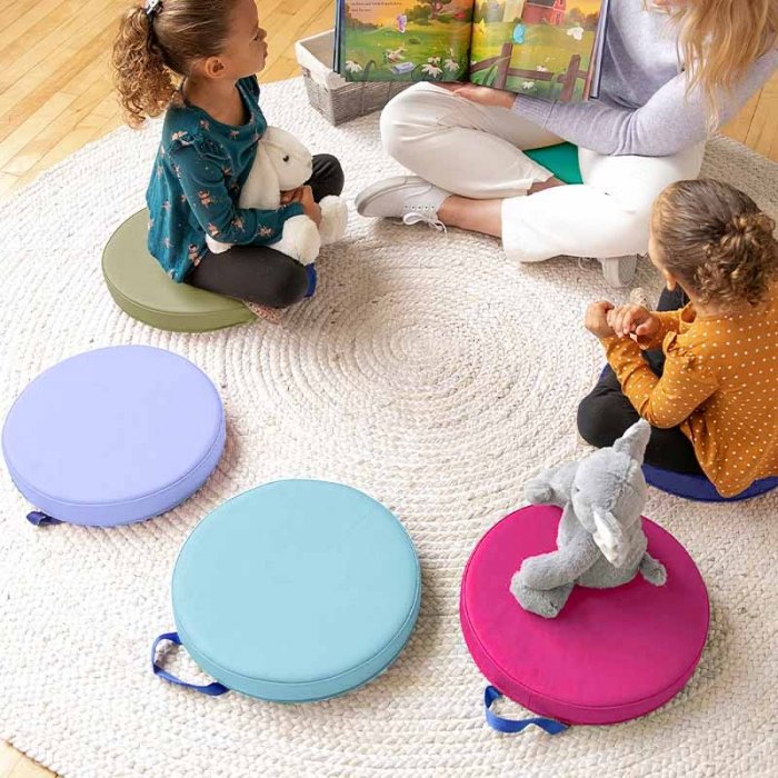 پاف چرم کودک 30*10 سانتیمتر کد 25132