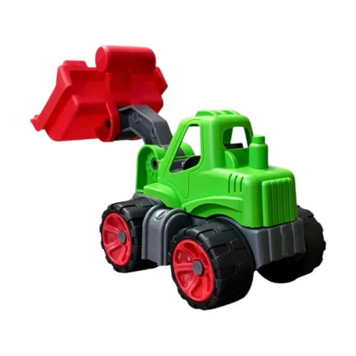 اسباب بازی کامیون بیل مکانیکی کوچک رنگ سبز کد P/k16/B