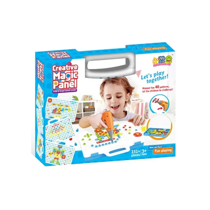 اسباب بازی مکانو پک پیچ و مهره پازلی کد  P/598/A