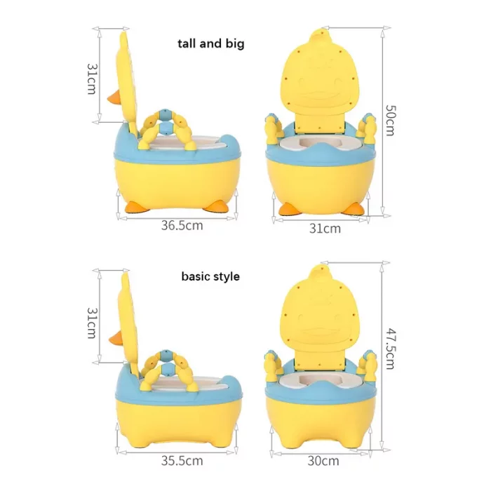 لگن آموزشی کودک (توالت فرنگی کودک) مدل اردک کد E041002