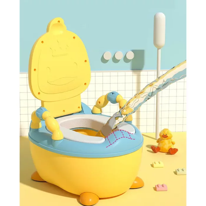 لگن آموزشی کودک (توالت فرنگی کودک) مدل اردک کد E041002