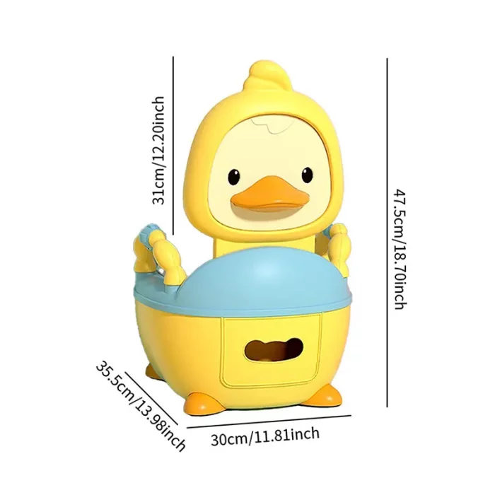 لگن آموزشی کودک (توالت فرنگی کودک) مدل اردک کد E041002