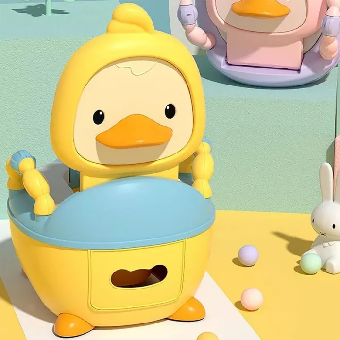 لگن آموزشی کودک (توالت فرنگی کودک) مدل اردک کد E041002