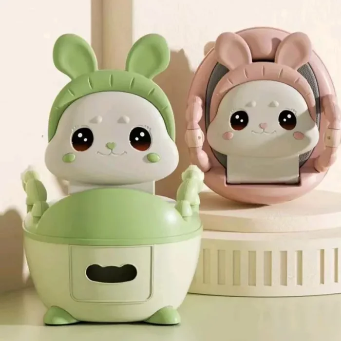 لگن آموزشی کودک (توالت فرنگی کودک) مدل خرگوش کد 005058