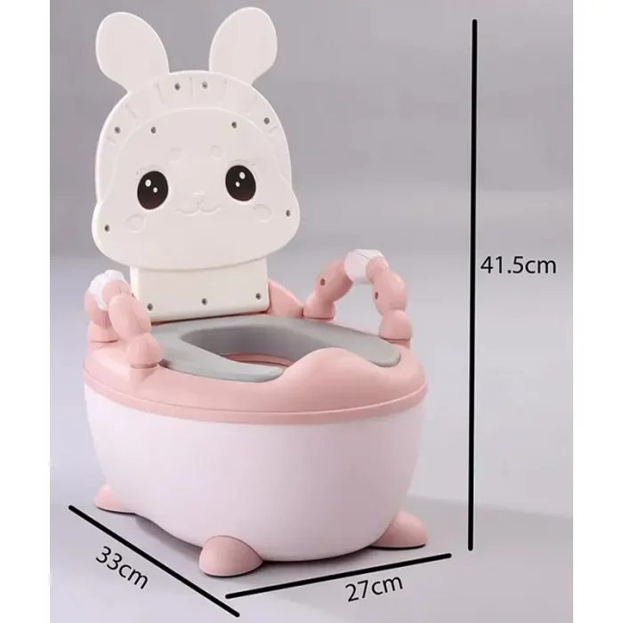 لگن آموزشی کودک (توالت فرنگی کودک) مدل خرگوش کد 005058