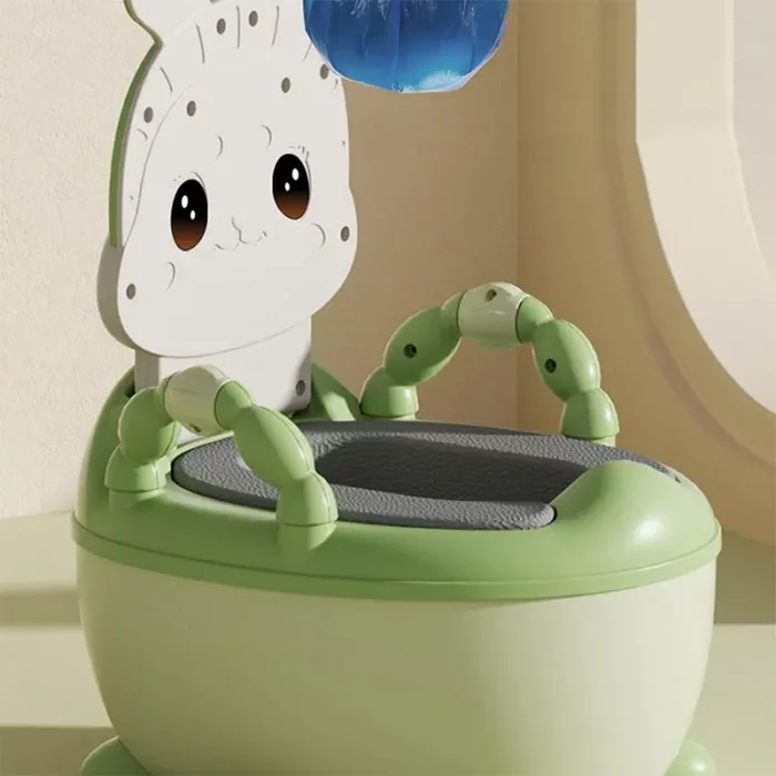 لگن آموزشی کودک (توالت فرنگی کودک) مدل خرگوش کد 005058