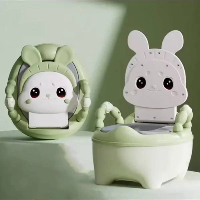 لگن آموزشی کودک (توالت فرنگی کودک) مدل خرگوش کد 005058