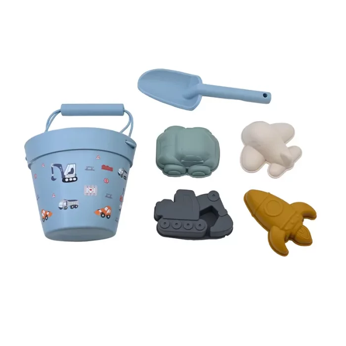 ست  سطل ساحلی سیلیکونی کد GYGJ007