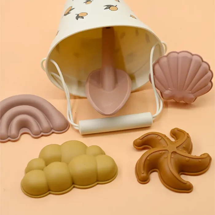 ست  سطل ساحلی سیلیکونی کد GYGJ007