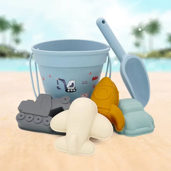 ست  سطل ساحلی سیلیکونی کد GYGJ007