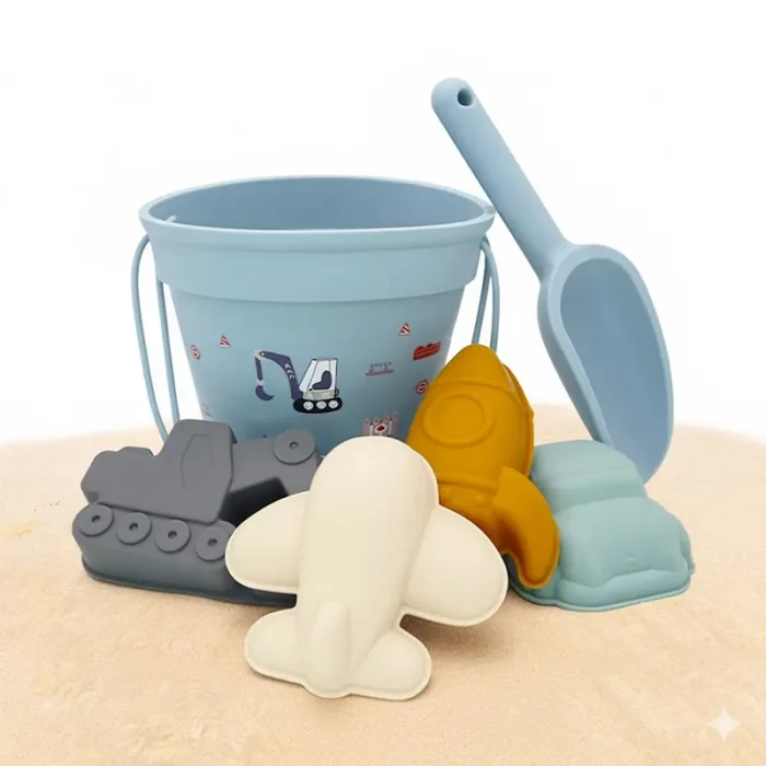 ست  سطل ساحلی سیلیکونی کد GYGJ007