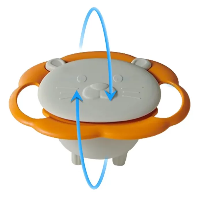 کاسه تعادلی درب دار ضد ریزش طرح شیر کد GYB441