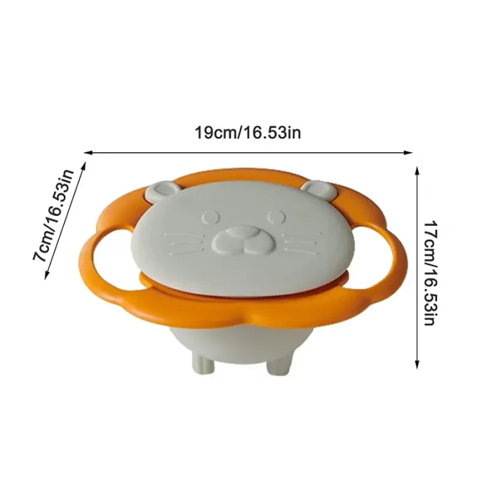 کاسه تعادلی درب دار ضد ریزش طرح شیر کد GYB441