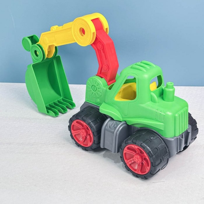 اسباب بازی کامیون بیل مکانیکی بزرگ سبز کد  P/k18/B