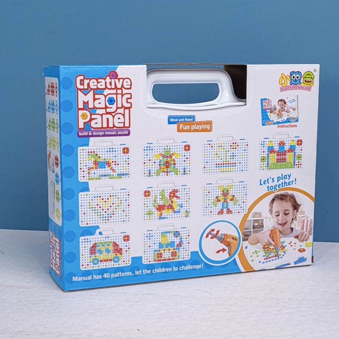 اسباب بازی مکانو پک پیچ و مهره پازلی کد  P/598/A