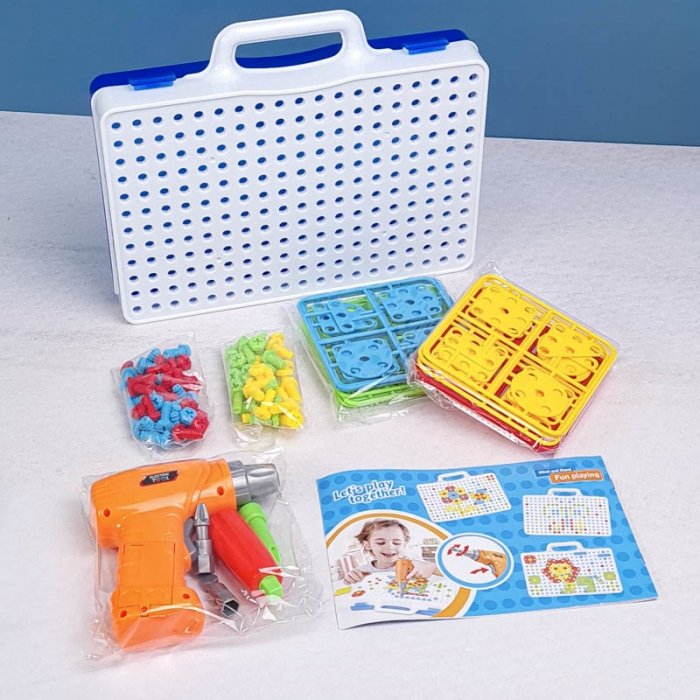 اسباب بازی مکانو پک پیچ و مهره پازلی کد  P/598/A