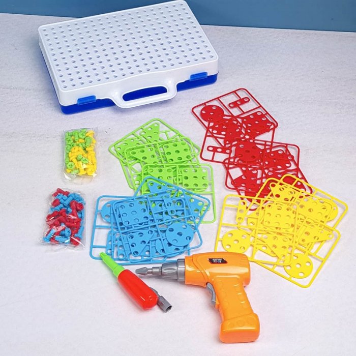 اسباب بازی مکانو پک پیچ و مهره پازلی کد  P/598/A