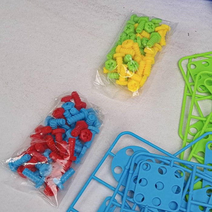 اسباب بازی مکانو پک پیچ و مهره پازلی کد  P/598/A