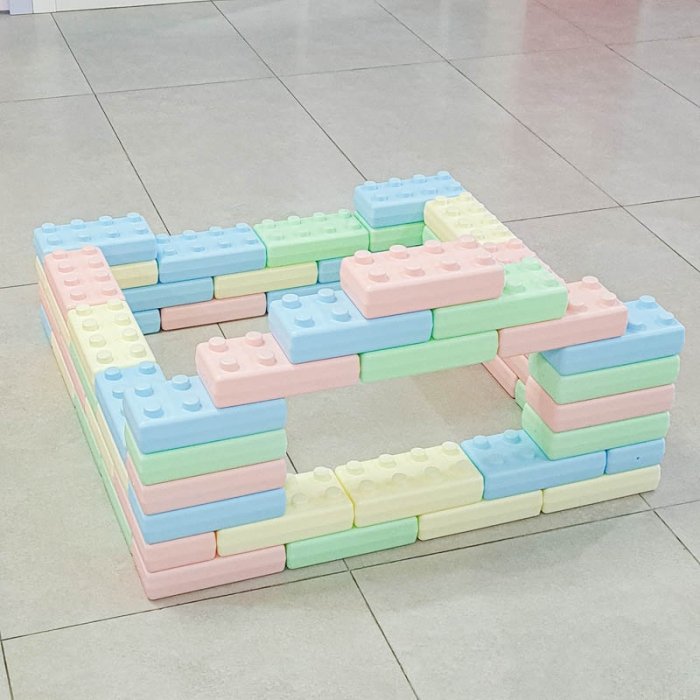 بلوک خانه سازی 40 عددی پاستلی کد 6999536