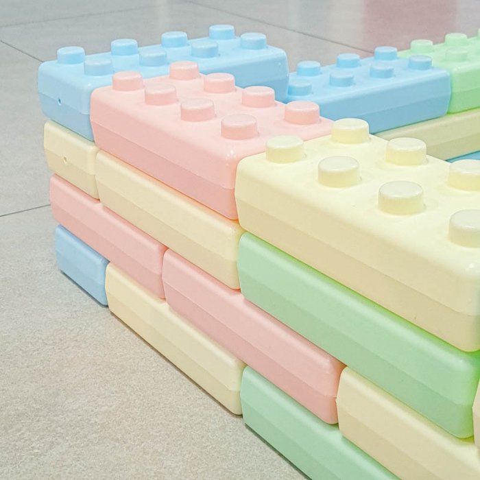 بلوک خانه سازی 40 عددی پاستلی کد 6999536