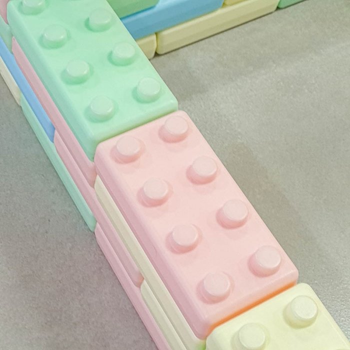 بلوک خانه سازی 40 عددی پاستلی کد 6999536