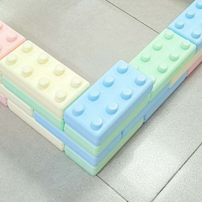 بلوک خانه سازی 40 عددی پاستلی کد 6999536