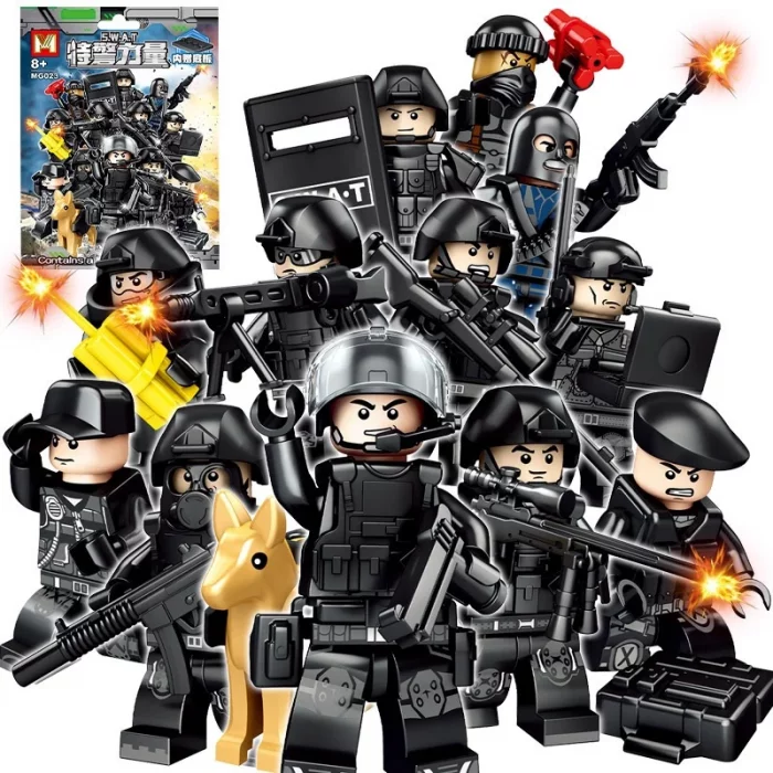 مینی فیگور یگان ویژه شانسی کد MG023