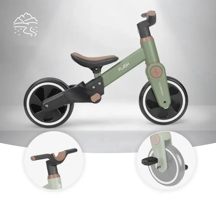 سه چرخه کودک 5 در 1 کیکابو مدل KIKKABOO Flash کد 7005288