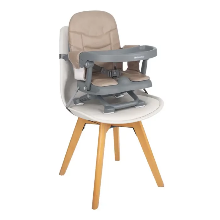 صندلی غذای پرتابل کودک کیکابو مدل پاپو kikkaboo pappo رنگ بژ کد 6821294