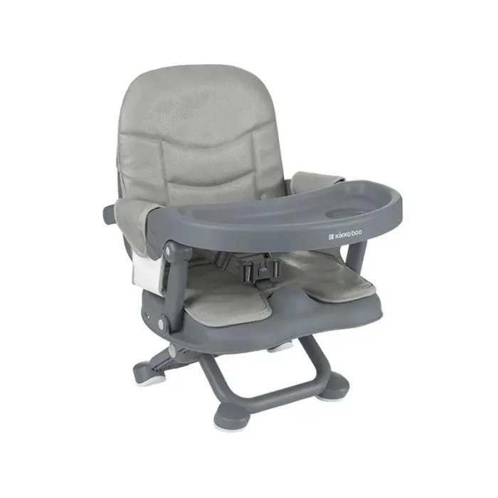 صندلی غذای پرتابل کودک کیکابو مدل پاپو kikkaboo pappo رنگ طوسی کد 5919827