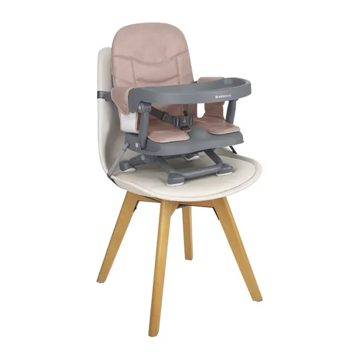 صندلی غذای پرتابل کودک کیکابو مدل پاپو kikkaboo pappo رنگ صورتی کد 5919845