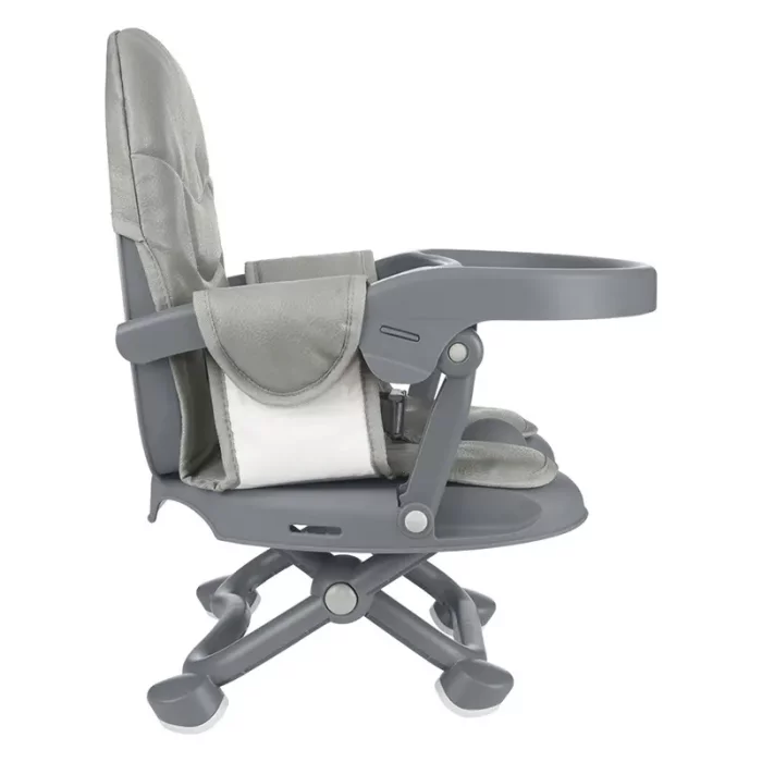 صندلی غذای پرتابل کودک کیکابو مدل پاپو kikkaboo pappo رنگ طوسی کد 5919827