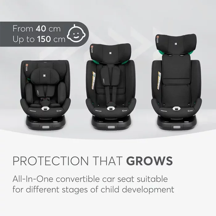 صندلی ماشین کودک کیکابو KIKKA BOO مدل i-Drive رنگ طوسی تیره کد 5935991