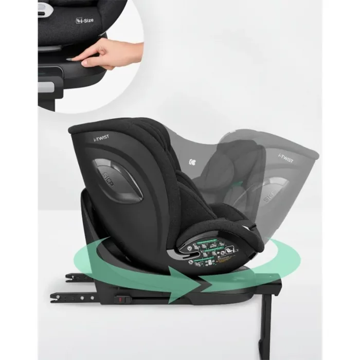 صندلی ماشین کودک کیکابو KIKKA BOO مدل i-Drive رنگ طوسی تیره کد 5935991