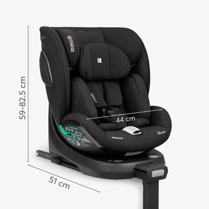 صندلی ماشین کودک کیکابو KIKKA BOO مدل i-Drive رنگ طوسی تیره کد 5935991