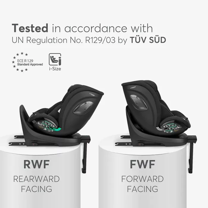 صندلی ماشین کودک کیکابو KIKKA BOO مدل i-Drive رنگ طوسی تیره کد 5935991