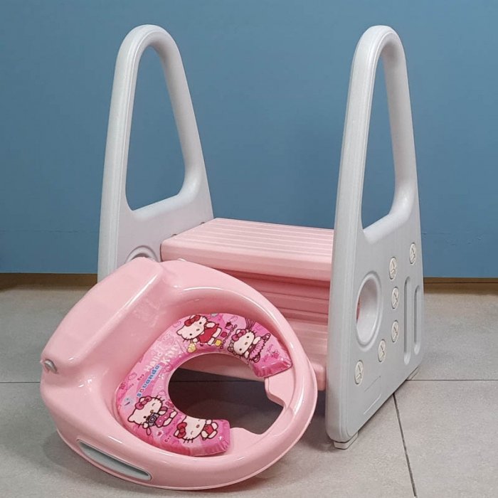 پله و تبدیل توالت فرنگی کودک کد BL5280
