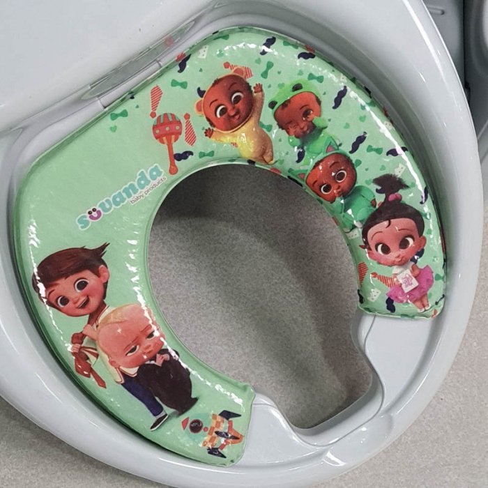 پله و تبدیل توالت فرنگی کودک کد BL5280